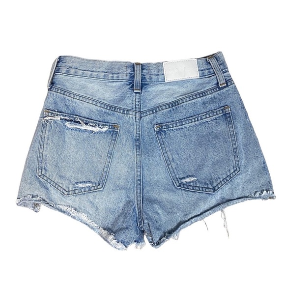 Pistola Nova Relaxed High Rise Cut Off Shorts - Picture 4 of 8